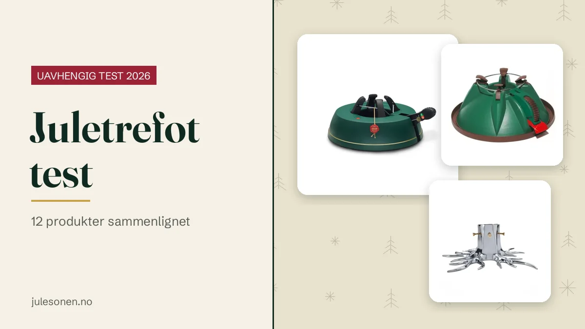 Juletrefot test