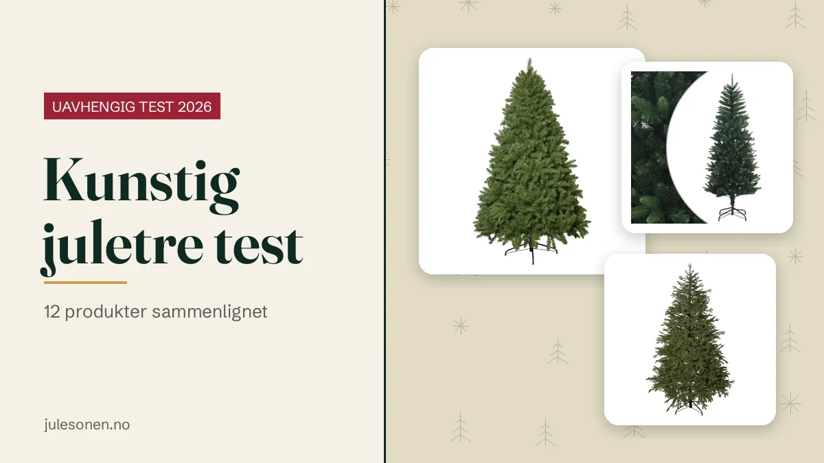 Kunstig juletre test