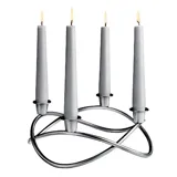 Georg Jensen Season adventsstake i matt børstet stål