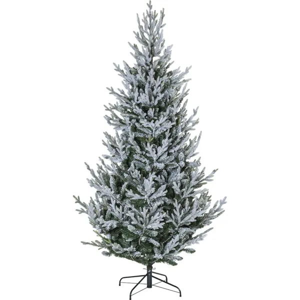 Star Trading Uppsala Snow juletre med snø 210 cm