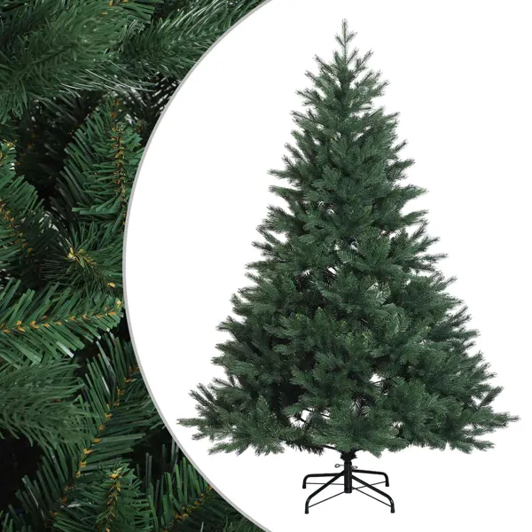 vidaXL kunstig sammensatt juletre 210 cm grønn